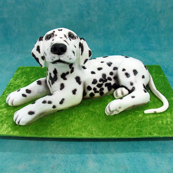 Fondant dalmatian deals dog