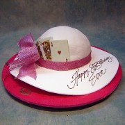 Lady Hat with Cards