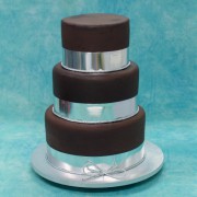 Plane Chocolate Wedding Cake