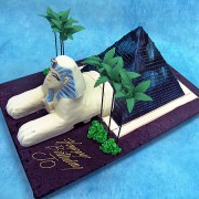 Luxor Hotel Cake