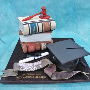Books And Graduation Hat