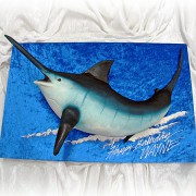 Marlin Fish 3D Cake