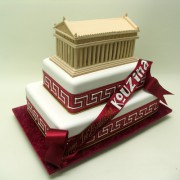 Greek Acropolise Parhenon Cake