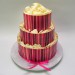Chocolate Edible Images - 3 Tiers - 78 Portions