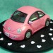 Pink Vw with Hearts