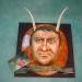 Man Face with Horns