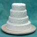 4 Tier Rough Icing Cake