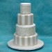 4 T Ivory Stripes Icing