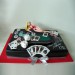 Lady on A Poker Table Cake
